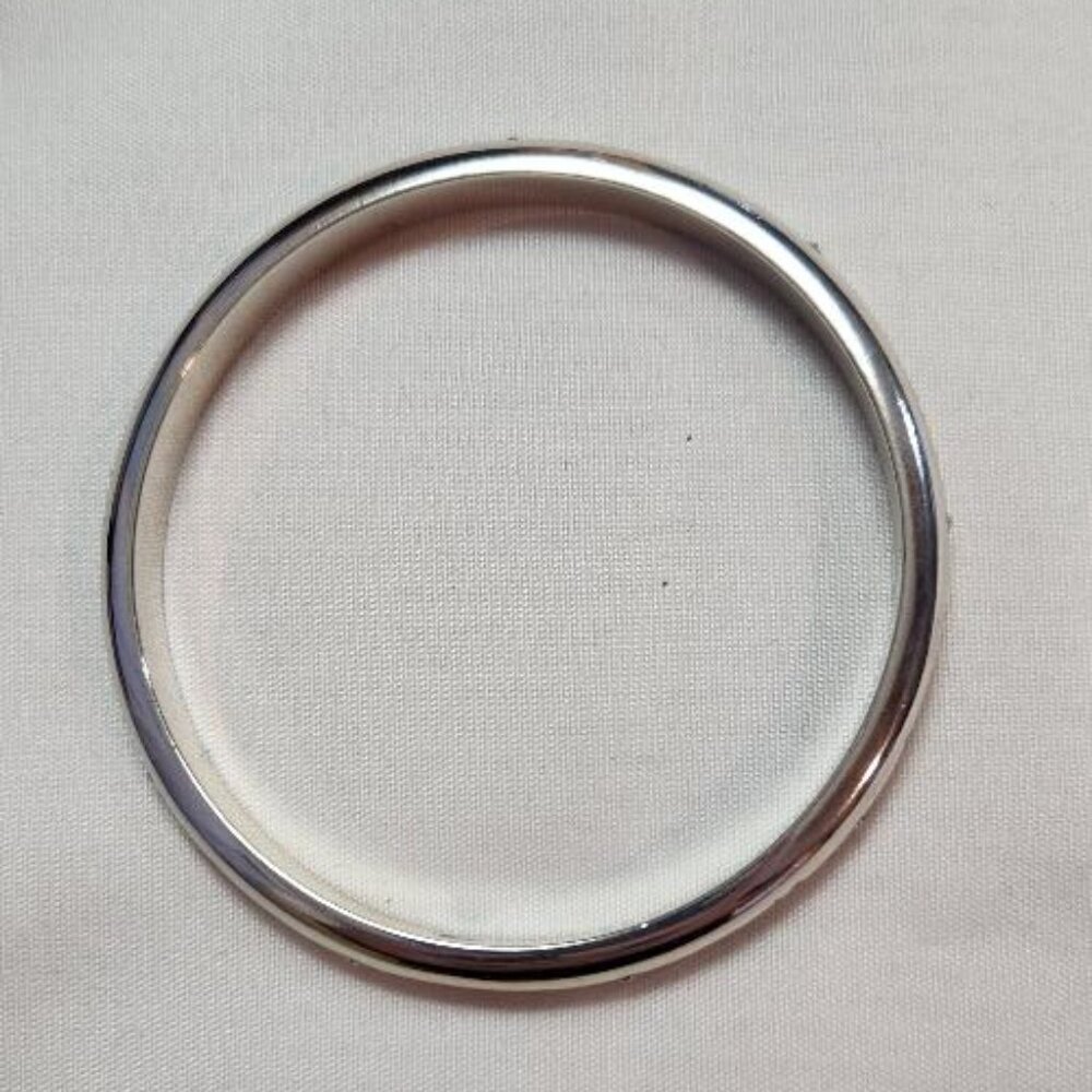 Brighton B Merry Reindeer Bangle Bracelet silver plated - Picture 3 of 4